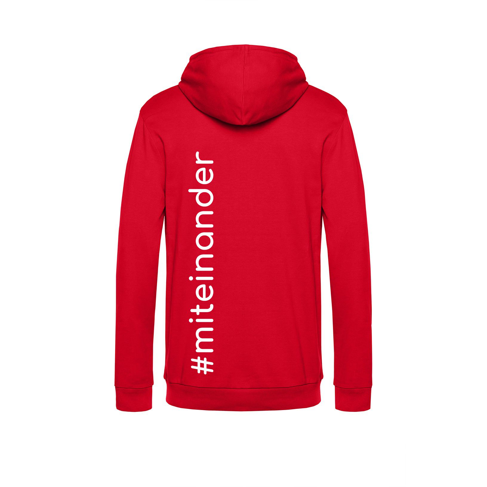 Hoody rot hinten