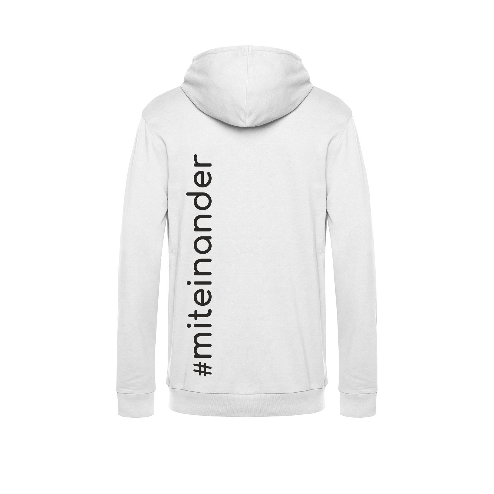 Hoody weiß hinten