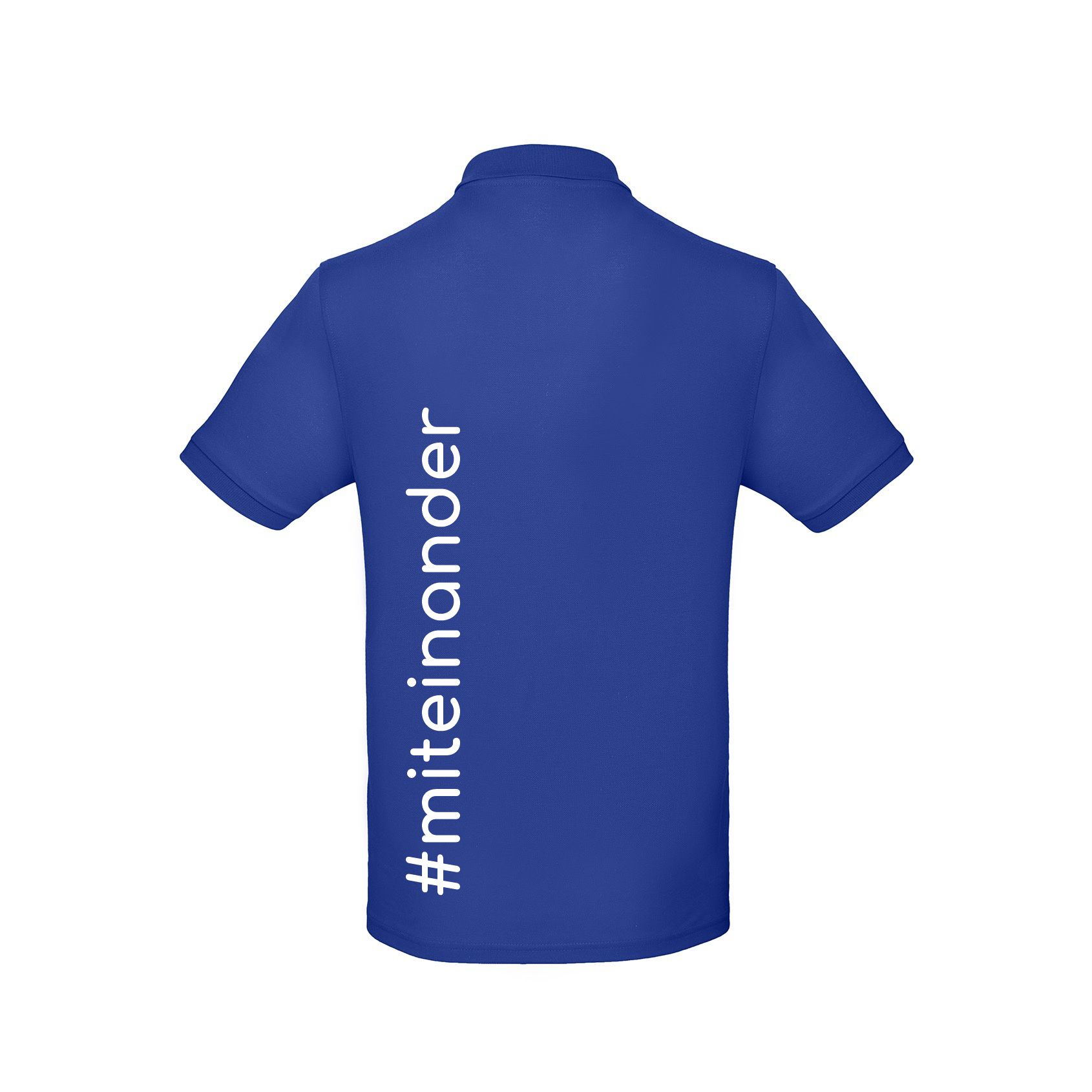 Polo blau hinten