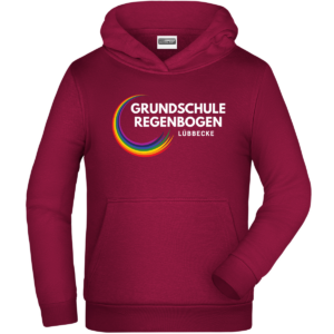 GS Regenbogen Lübbecke Hoodie Kids Wine Red