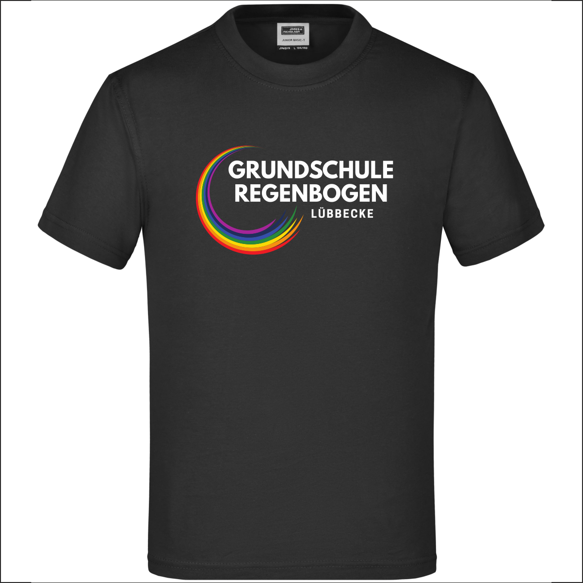 T-Shirt Kids schwarz front