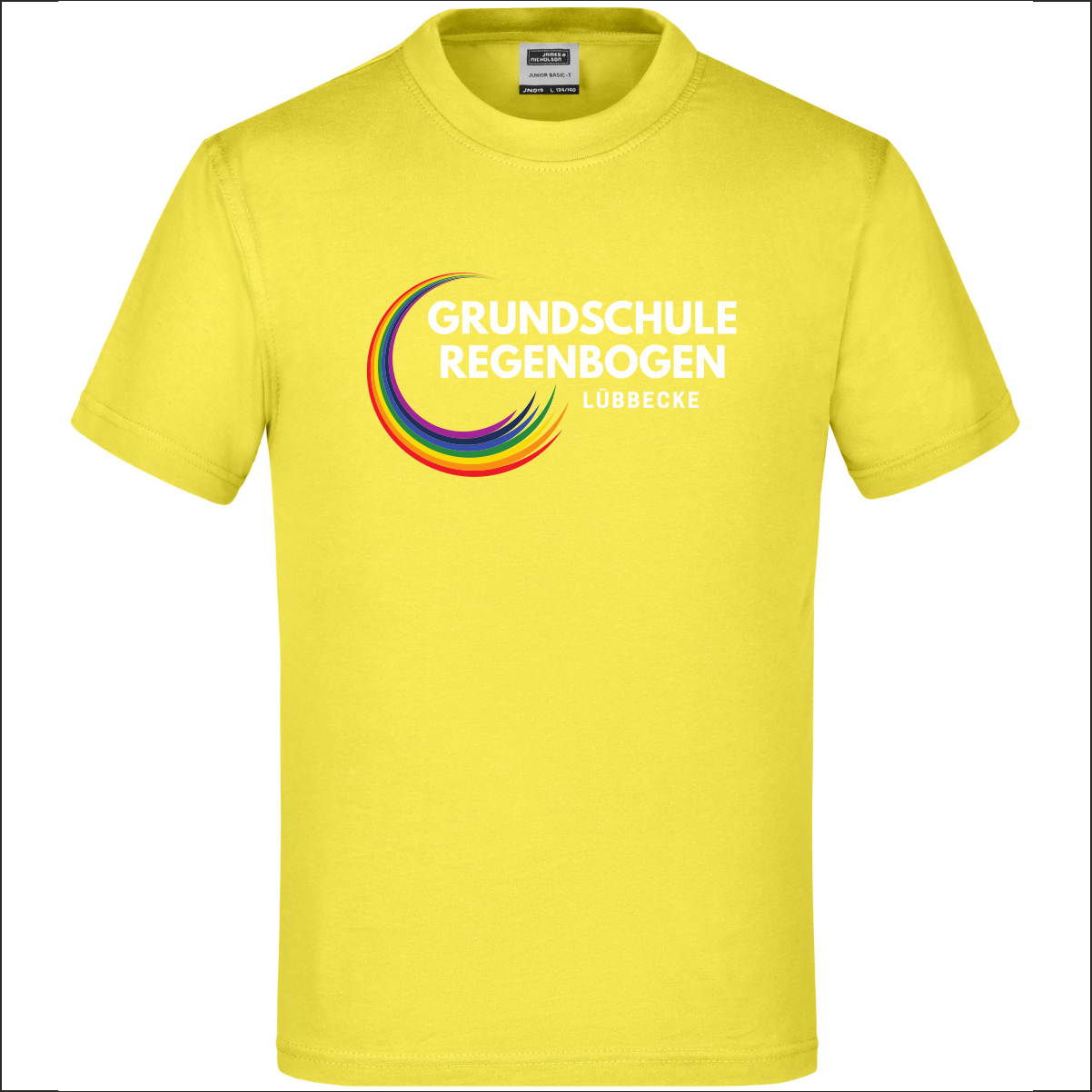 T-Shirt Kids yellow front