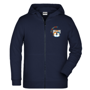 GS Heinrich Heine Kapuzensweat-Jacke Unisex navy