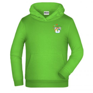 GS Heinrich Heine Kapuzen Sweater Unisex lime