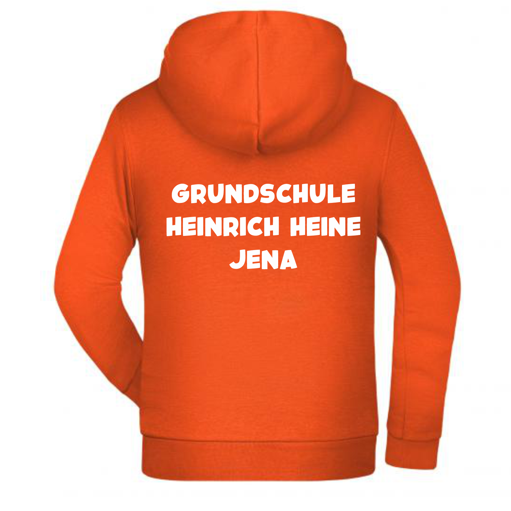 Hoody orange back GSHH-02.796K