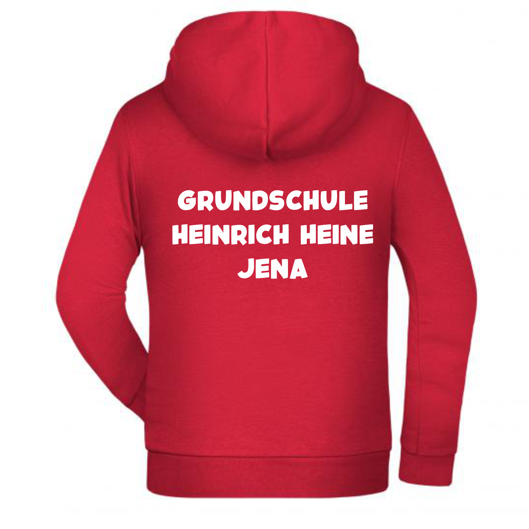 Hoody red back GSHH-02.796K
