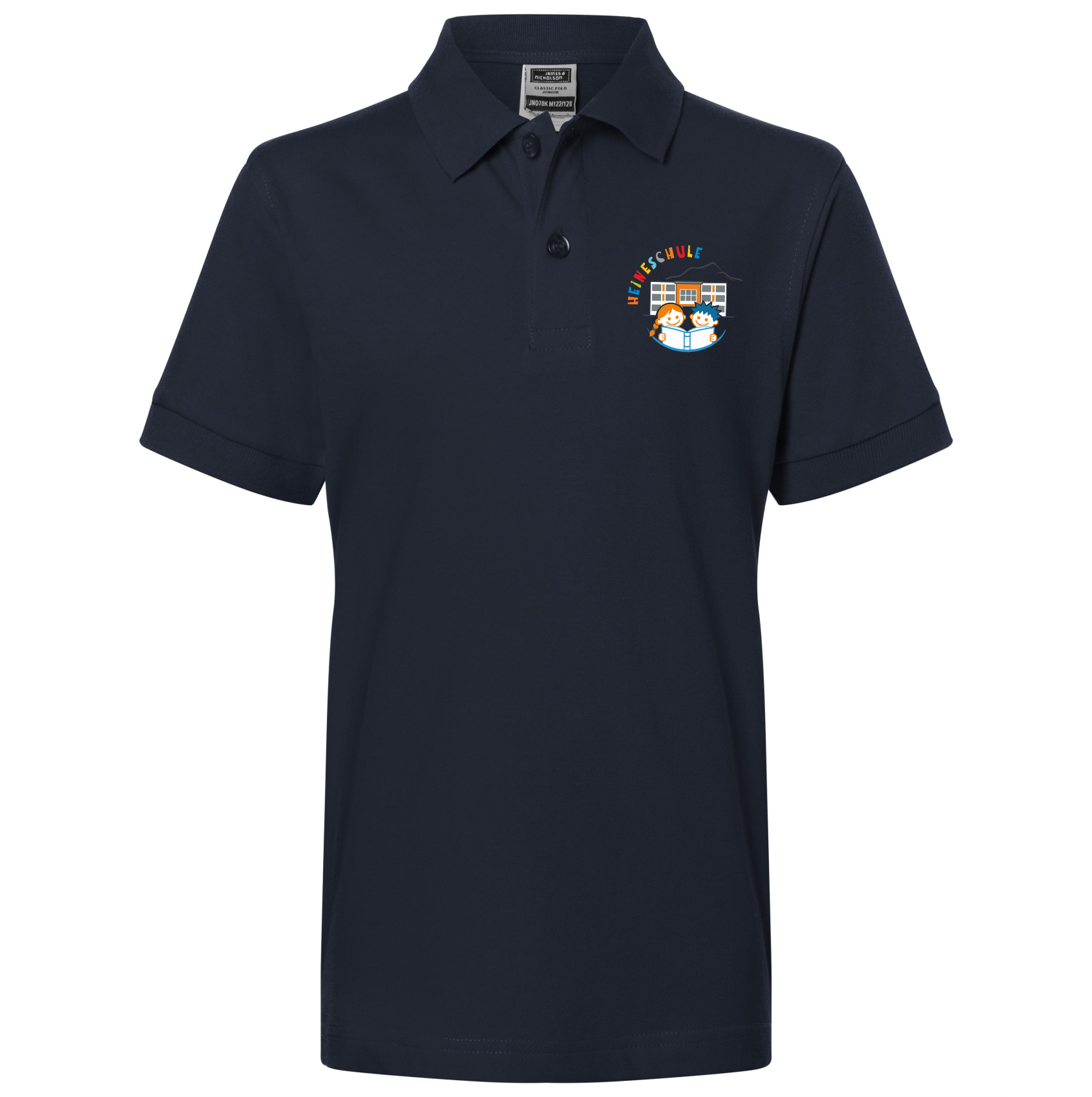 Poloshirt navy front GSHH-02.070K