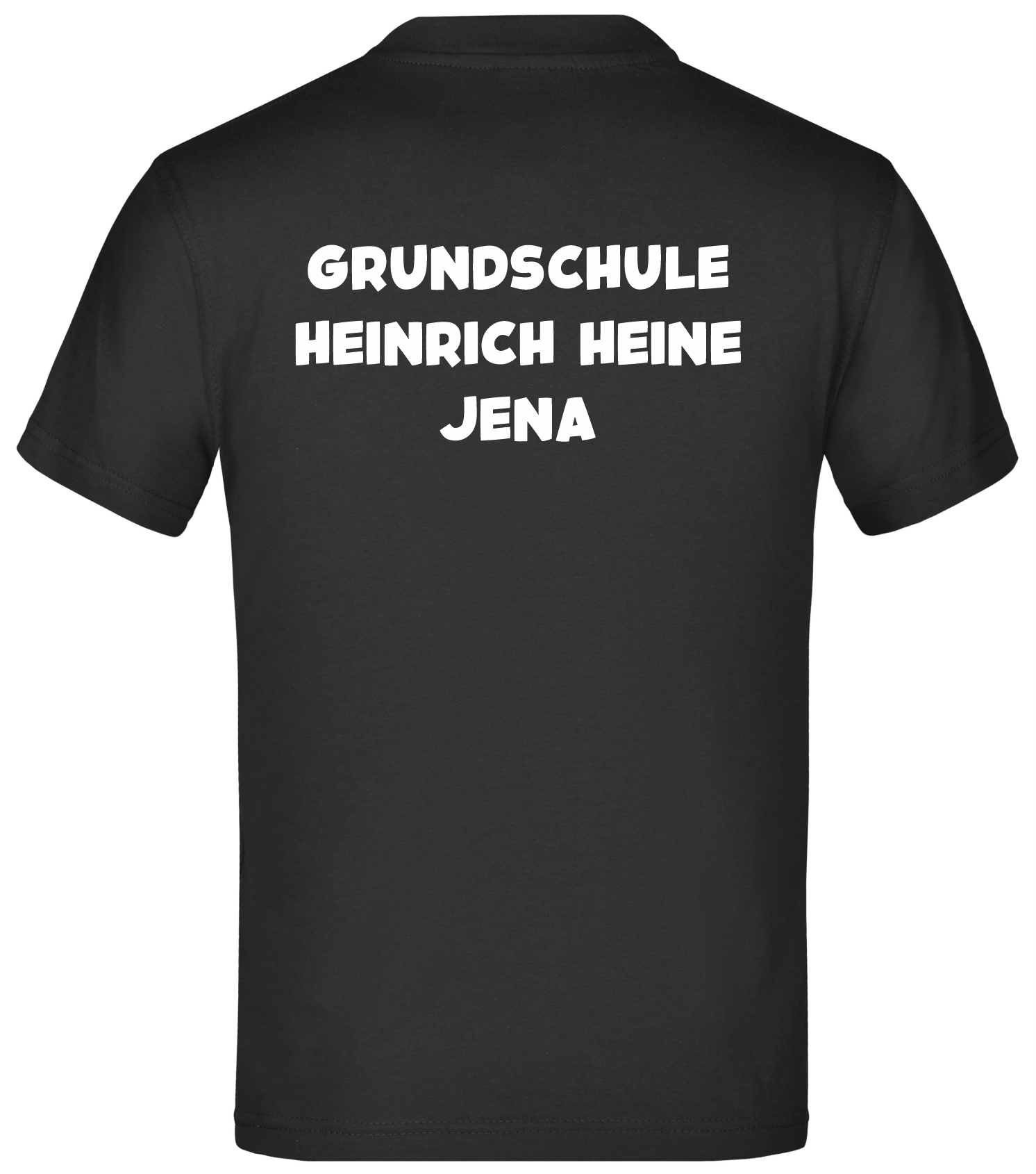 T-Shirt black back GSHH-02.0019