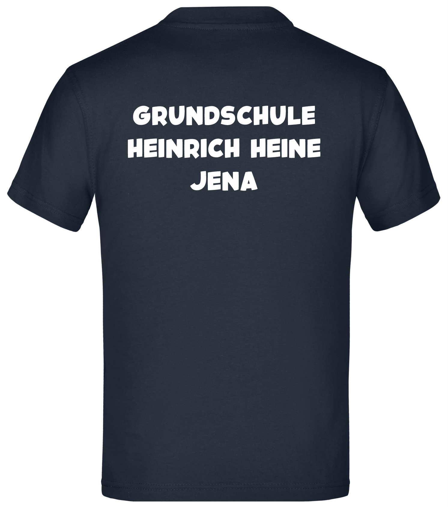 T-Shirt navy back GSHH-02.0019