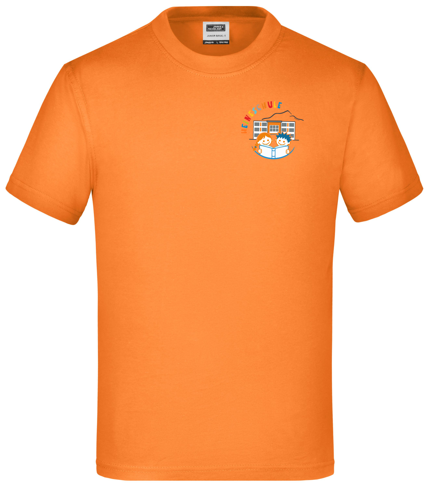 T-Shirt orange front GSHH-02.0019